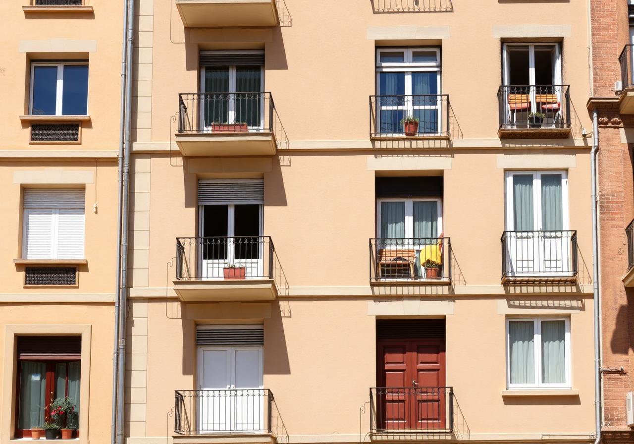 Fachada de edificio residencial